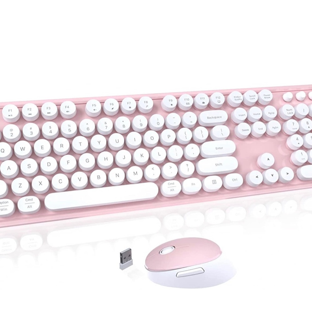 MoMoOne Wireless Computer Keyboards Mouse Combos Set